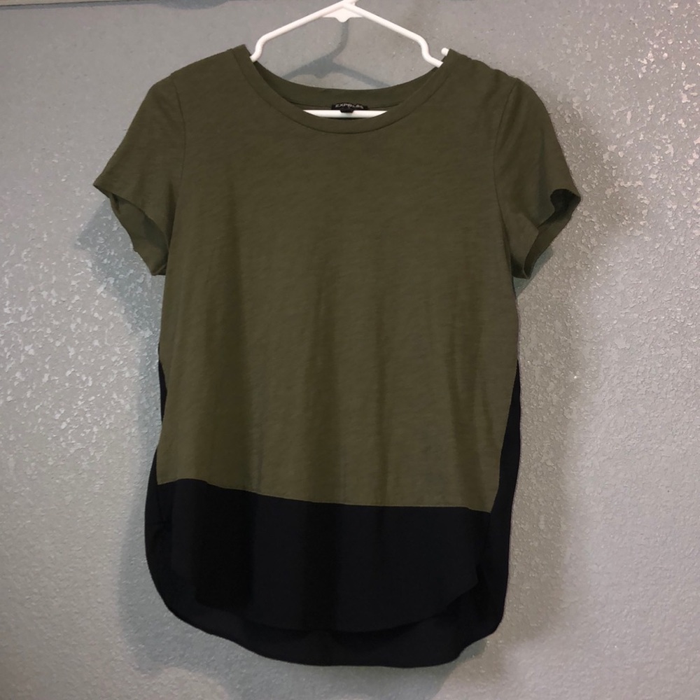 Army Green Express Tee